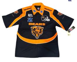 Chicago Bears Football  Mens S Shirt The Ultimate Fan Patches, Embroidery NEW  - £16.27 GBP