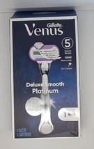 Gillette Venus Platinum Extra Smooth Women's Razor + Cartridge with Metal Handle