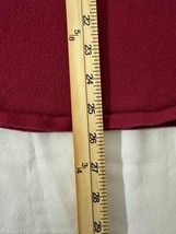 Jeanne Pierre Women's Red Long Sleeves Cotton Soft Stretch Top Size Large image 13