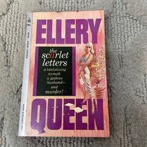 The Scarlet Letters Mystery Historical Fiction Paperback Book Ellery Queen 1961 - £9.59 GBP