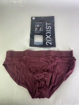 2xist Performance Electric Speed Low Rise Brief Underwear Tawny Port Red... - $28.00