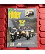 Rider Motorcycle Magazine Pre Owned 25tg Anniversary Issue Cover Vtg Jul... - $24.54 CAD