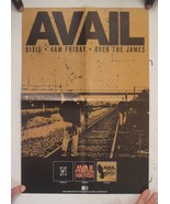 Avail Poster Dixie 4 AM Friday Over The James Albums Promo - $179.99