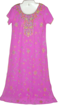 Vintage Kurta Kurti Boho Festival Embellished Ethnic India Dress Top Cov... - £22.17 GBP