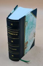 Disquisitiones arithmeticae 1801 [Leather Bound] by D. Carolo Friderico Gauss - £81.18 GBP