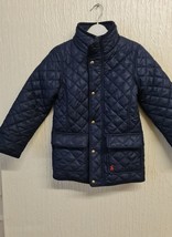 Joules Boys Padded Navy Jacket Size 7 Years Express Shipping - $29.49