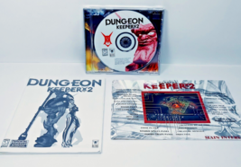 Dungeon Keeper 2 1999 Bullfrog PC Video Game with Manual &amp; Hot Keys Interface - £7.80 GBP