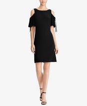 American Living Womens Cold Shoulder Tie Sleeves Party Dress 8 - £54.34 GBP