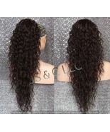 Medium Brown Human Hair Blend PONYTAIL Hair piece Drawstring extra long ... - $931.99 MXN