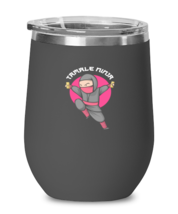 Wine Tumbler Stainless Steel Insulated Funny Tamale Ninja Martial Arts Mexican  - £26.33 GBP