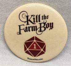 Kill The Farm Boy The Tales Of Pell Nycc Comic Con Exclusive Promo Pin - £6.32 GBP