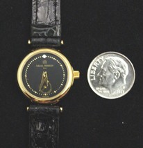 Wrist Watch Lady&#39;s Michel Herbelin 13245-P03 Gold Crocodile ETA Swiss 11 Jewel - £295.72 GBP