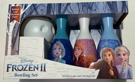 Frozen II Kid Bowling Ball Play Set Toy Gift Game Indoor Outdoor Elsa An... - £11.95 GBP