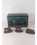 Colonial Williamsburg&#39;s COWS (Set of 3) Lang &amp; Wise #0506014 2004 RARE - $34.45 CAD