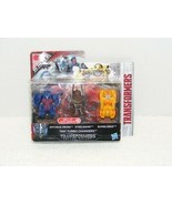 NIB 2016 TRANSFORMER THE LAST KNIGHT TINY TURBO CHANGERS 2&quot; ACTION FIGURES - £7.05 GBP