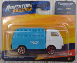 Fresh Milk Van Adventure Force Box Truck Maisto Diecast 1:64 Die Cast Vehicle 3+ - £11.86 GBP