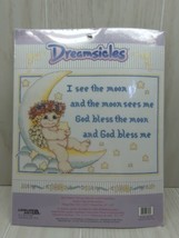 Dreamsicles Moon Dance Counted Cross Stitch Kit Angel I see the Moon God... - $9.89