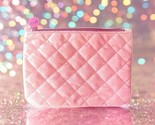 IPSY Feel The Love Glam Bag Soft Velvety Pink Bag Only 5”x7” NWOT Februa... - £11.62 GBP