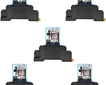 5Sets DC 12V Coil Power Relay LY2NJ HH62P JQX-13F DPDT 8 Pin 10A with So... - $19.10
