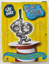 Dr. Seuss The Cat In The Hat Silver Plated Classic Ornament Having A Ball SEALED - £6.36 GBP