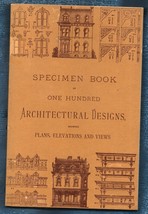 Specimen Book of One Hundred Architectural Designs PB-80 pages - £22.28 GBP