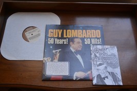 VTG Guy Lombardo 50 Years Favorite Hits Vinyl Record Photo Scrapbook 1978 SMI LP - £10.18 GBP