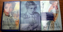 Lot 3 Tracie Peterson Hc Xian Romance Treasure Concealed~Secret Devotion~Ashes - £11.09 GBP