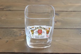 Vintage Jim Beam Bourbon Whiskey Glass Poker - $38.41