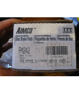 NEW AIMCO ITT GM Chevy Premium Disc Brake Pads Semi-Metallic # PM242 black - £23.81 GBP