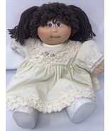 vintage cabbage patch kids doll coleco 1978/1982 Brn Hair Blue Eyes Yell... - $29.70