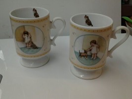 2 Vintage 1987 Bessie Pease Gutmann &quot; In Disgrace &quot;&amp;&quot;The Reward &quot; Coffee... - £15.81 GBP