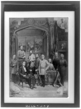 8&quot; x 10&quot; Photo 1885 civil war photo of Southern Commanders. photomontage... - $16.95