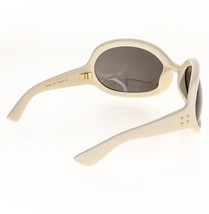 GUCCI White Brown Unisex Angular Mask 1381 Chunky Bold Gg1381S Sunglasses 003 - £617.08 GBP