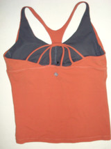 NWT Womens PrAna Yoga Pilates Strappy Top Bra New Momento S Orange Gym C... - £69.61 GBP