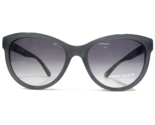 Anne Klein Sonnenbrille AK7041 400 SLATE Grau Cat Eye Rahmen mit Violett... - $64.89