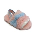 UGG Fluff Yea Slide Pride-Stripes Slippers Sz 9 Toddler Ages 4-5 Pastel ... - $48.30