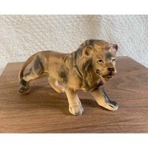 Vintage Lion bone china figure Japan 3.25 inch tall - $12.67