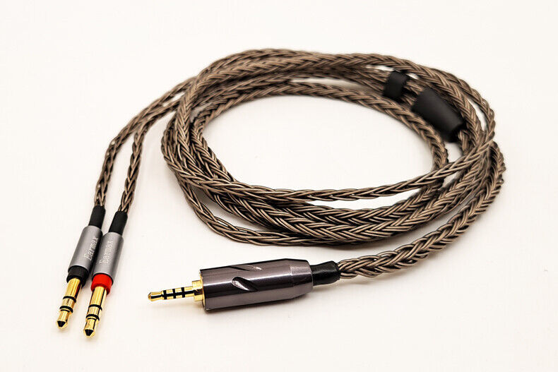 6N 2.5mm balanced Audio Cable For Audeze LCD-1 Headphones  			