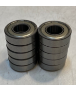 10 Quantity of Nachi 7R8 Single Row Ball Bearings 29x13x8mm (10 Quantity) - $122.23 CAD