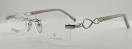 Authentic Charriol Eyewear PC 7387 A Crystal C. 5 France Rimless Eyeglas... - £168.02 GBP