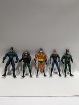 Vintage Lot Of 5 Batman Robin Action Figures 1997 Kenner DC - £19.74 GBP
