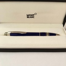 Montblanc Starwalker Cool Blue Ballpoint Pen with Platinum Trim - £482.67 GBP