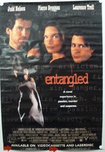 ENTANGLED 1993 Judd Nelson Pierce Brosnan, Laurence Treil, and Roy Dupuis poster - £13.66 GBP