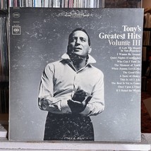 [JAZZ/POP]~EXC Lp~Tony Bennett~Tony&#39;s Greatest Hits~Volume III~[1965~COLUMBIA]~S - £7.11 GBP