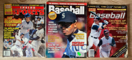 Baseball Yearbook 3 Pc Lot, 1997, 1998, 2006, Griffey, Bonds, MLB - $14.84