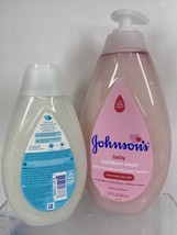 (2) Johnson&#39;s Gentle Baby Body Moisture Wash Tear Free 27.1oz &amp;  Shampoo￼￼ - £13.53 GBP