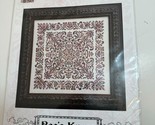 Ink Circles BEE&#39;S KNEES M24 Cross Stitch Pattern with Linen - $19.76
