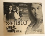 Safe Harbor Tv Guide Print Ad Advertisement Chyler Leigh TV1 - £4.66 GBP