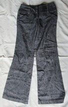 IZ Byer California  Linen blend dress gray black blended Pants size 9 (31X32) - £5.51 GBP