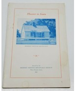 Vtg 1951 Palimpsest Magazine Booklet Herbert Hoover In Iowa S/C Book Ill... - $17.41